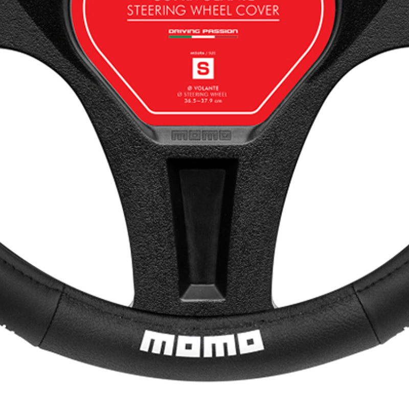 MOMO Steering Wheel Cover Street Black/White