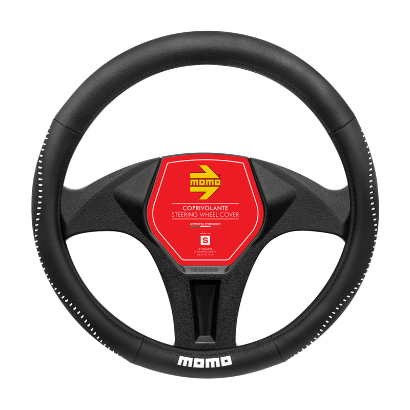 MOMO Steering Wheel Cover Street Black/White