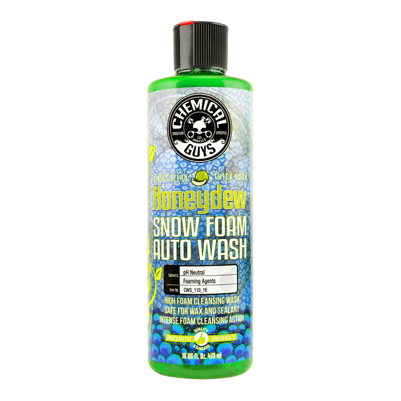 Chemical Guys Honeydew Snow Foam Auto Wash Cleanser 16oz.