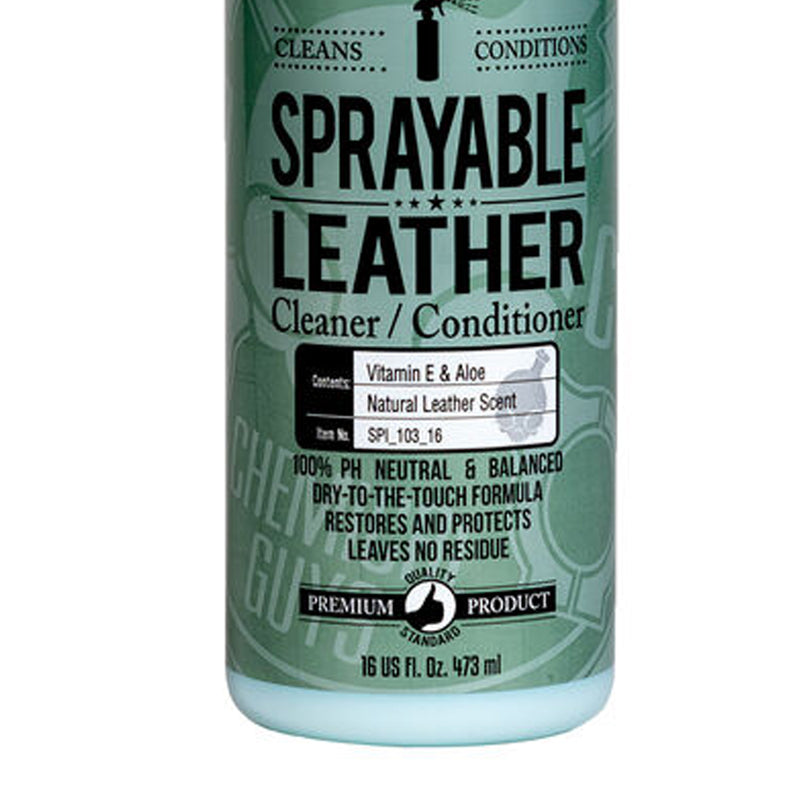 Chemical Guys Sprayable Leather Cleaner And Conditioner In One 16oz.