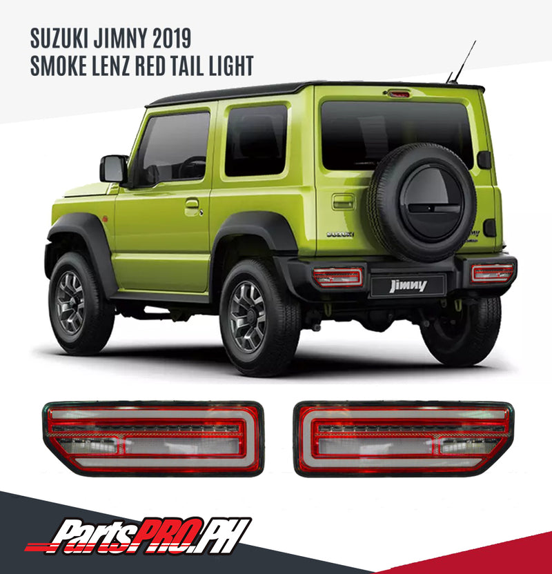 Clear Lens Red LED Tail lamp Sequential for Suzuki Jimny 2019