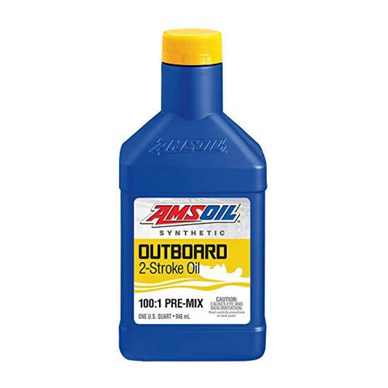 AMSOIL Outboard 100:1 Pre-Mix Synthetic 2-Stroke Oil 1 Quart