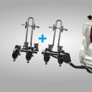 Buzzrack Bike Rack Hitch Mount BUZZYBEE H2 + 2 (4 Bikes)