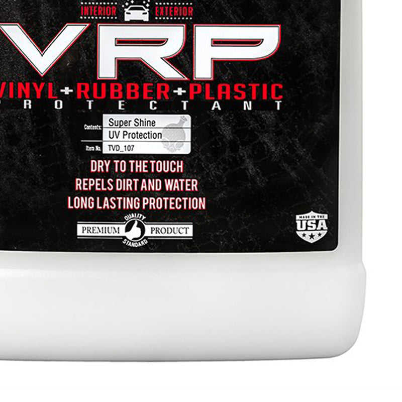 Chemical Guys TVD 107 V.r.p. Vinyl Rubber Plastic Super Shine Dressing 1  Gal for sale online