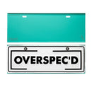 Overspec'D Auto Plate Frame Holder