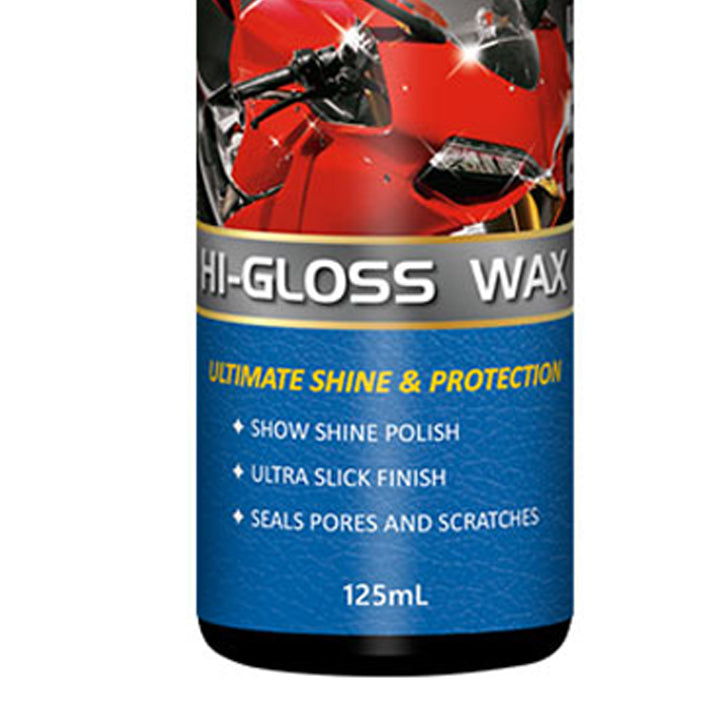 Microtex Bike Hi-Gloss Wax 125ml