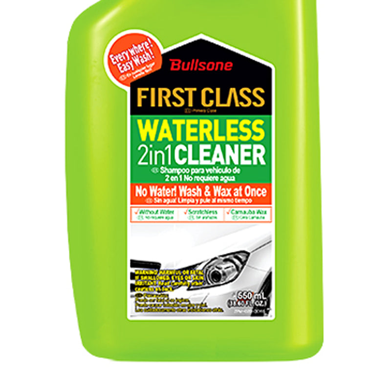 Bullsone First Class Waterless 2 in 1 Cleaner 550 ml/18.60 Oz.