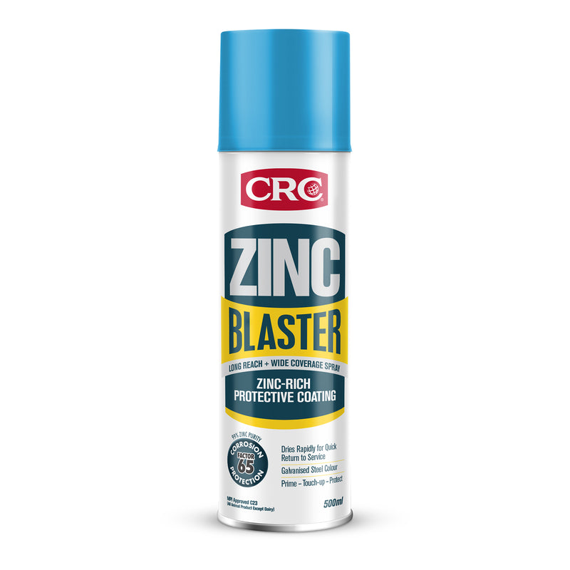 CRC ZINC BLASTER - Long Reach, Rapid Dry Protection 500ml
