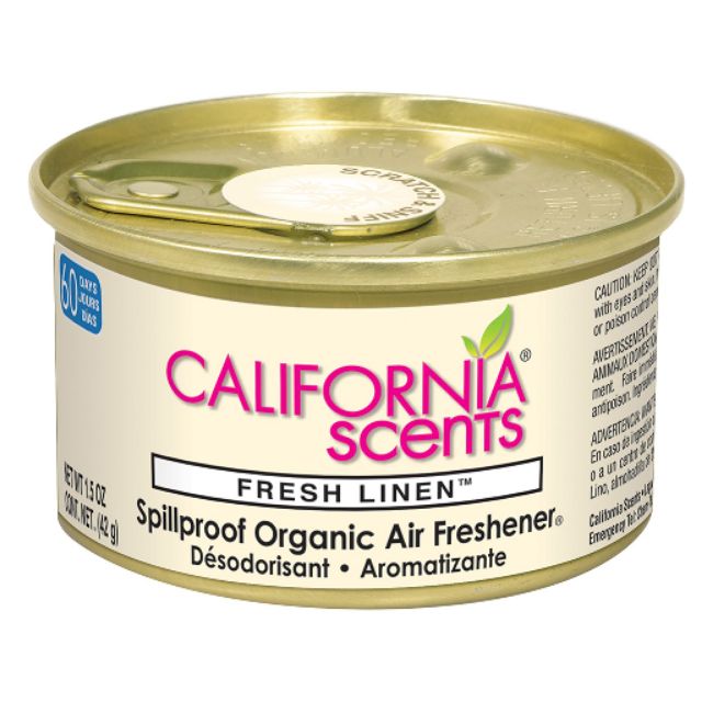 California Scents Organic Fresh Linen