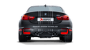 Akrapovič Rear Carbon Fiber Diffuser for BMW M4 (F82, F83) 2014-2018