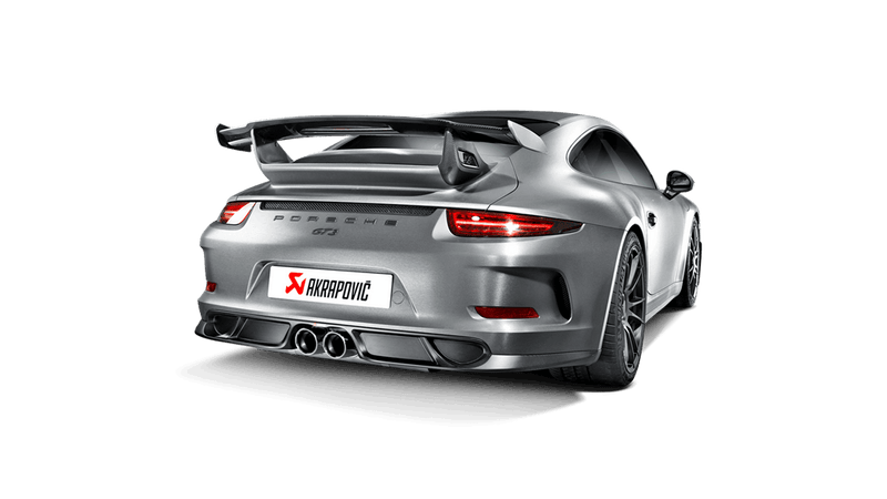 Akrapovič Rear Carbon Fiber Diffuser for Porsche 911 GT3 (991) 2014-2017