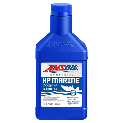 AMSOIL HP Marine Synthetic 2-Stroke Oil 1 Quart
